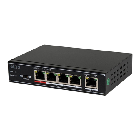 LTS POE-SW401 User manual