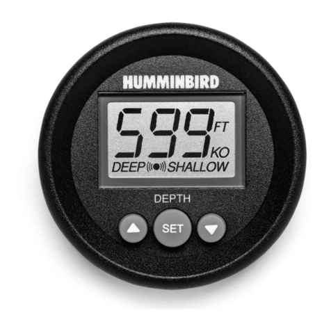 Humminbird HDR 610 Installation and operation manual