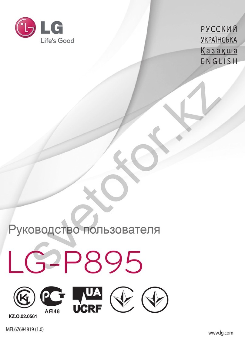 LG LG-P895 User manual