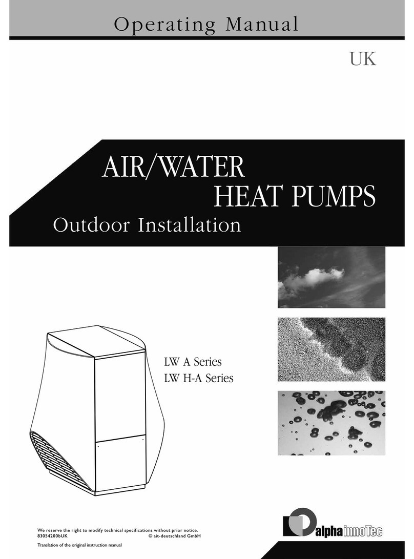alphainnoTec LW 71A User manual