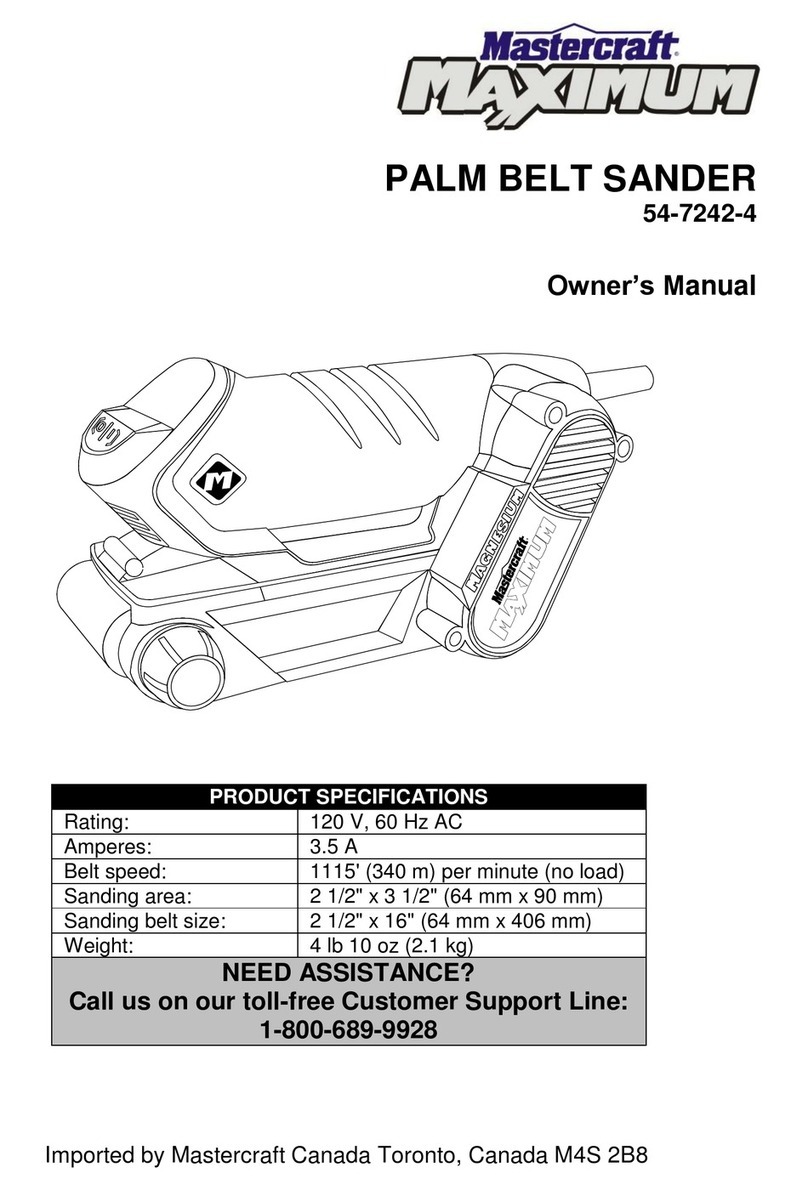 MasterCraft 54-7242-4 User manual