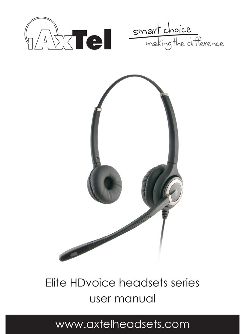 Axtel Elite HDvoice duo user manual