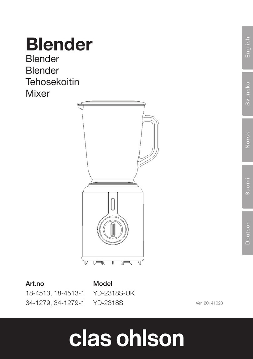 Clas Ohlson YD-2318S-UK instruction manual