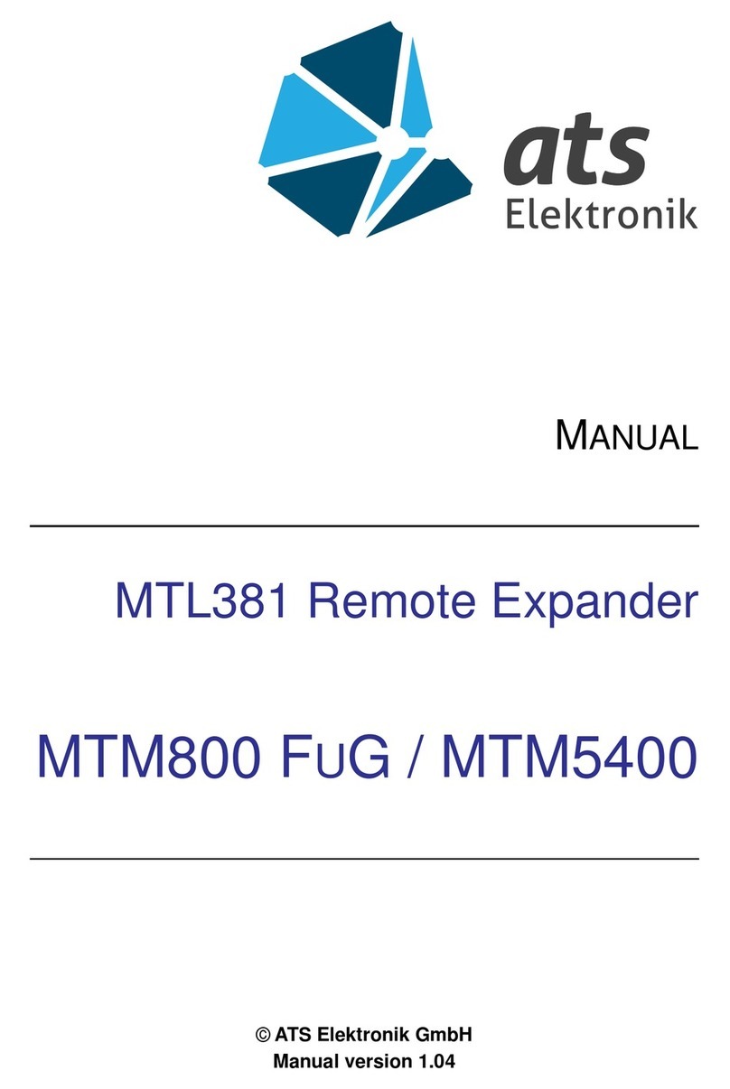 ATS MTL381 manual