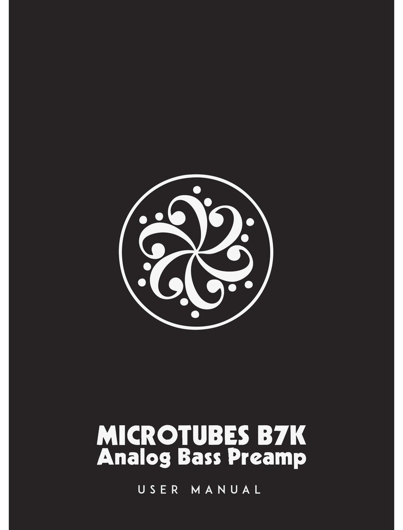 Darkglass Electronics Microtubes B7K user manual