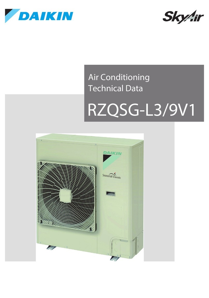 Daikin RZQSG-L3/9V1 Instruction manual