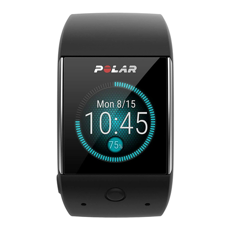 Polar Electro M600 user manual