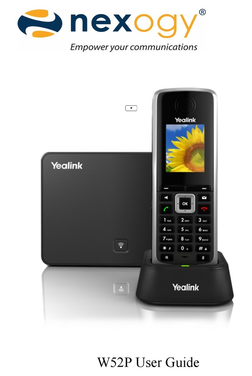Yealink Telkom W52P User manual