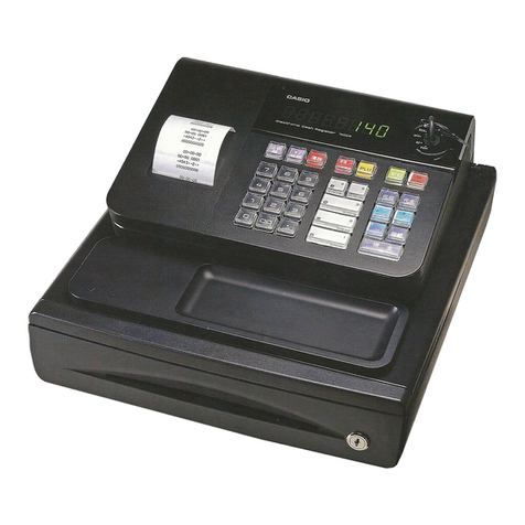 Casio 140CR - Cash Register manual