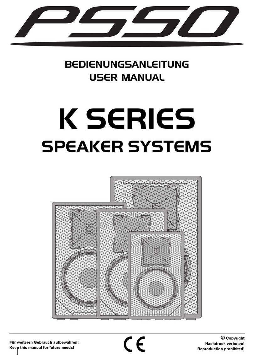 PSSO K-208 user manual