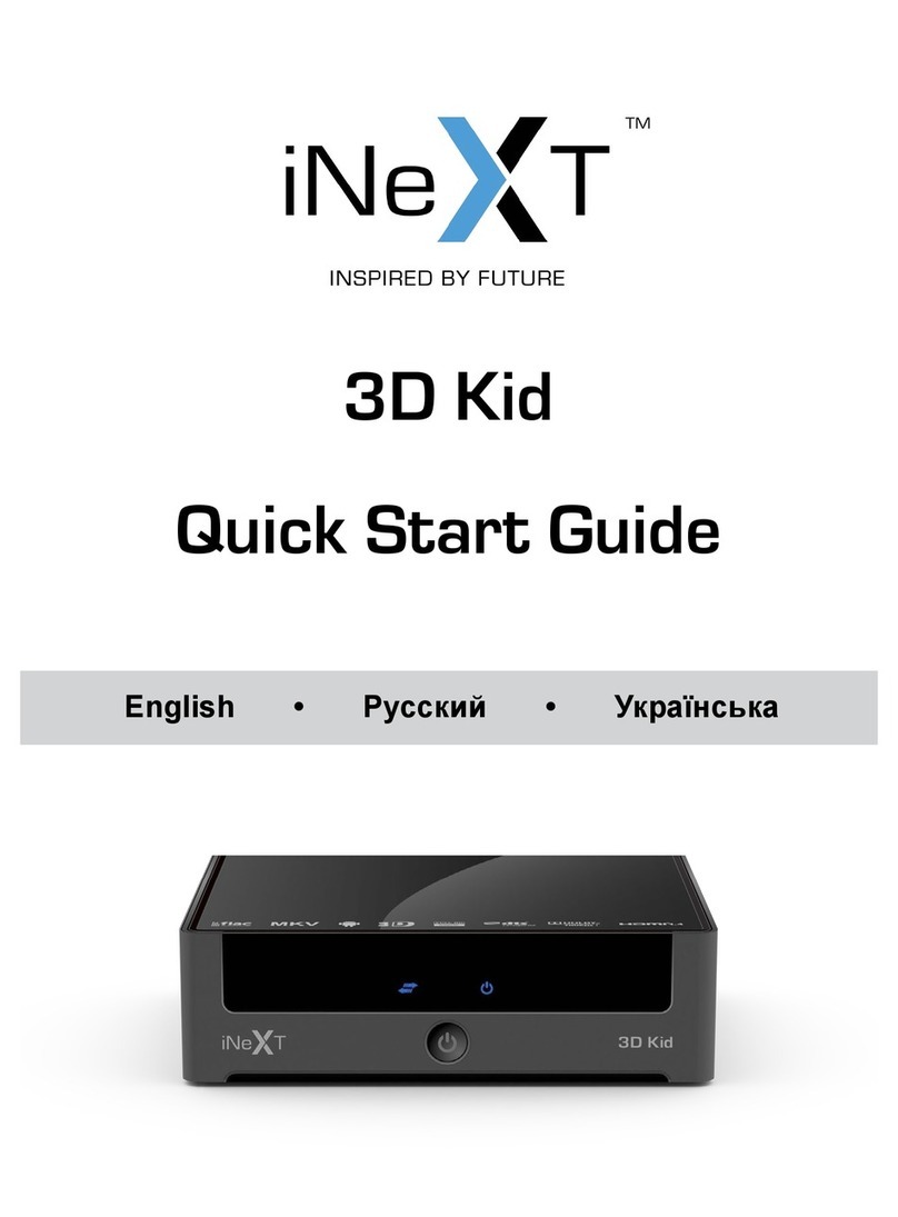 iNeXT 3D Kid quick start guide