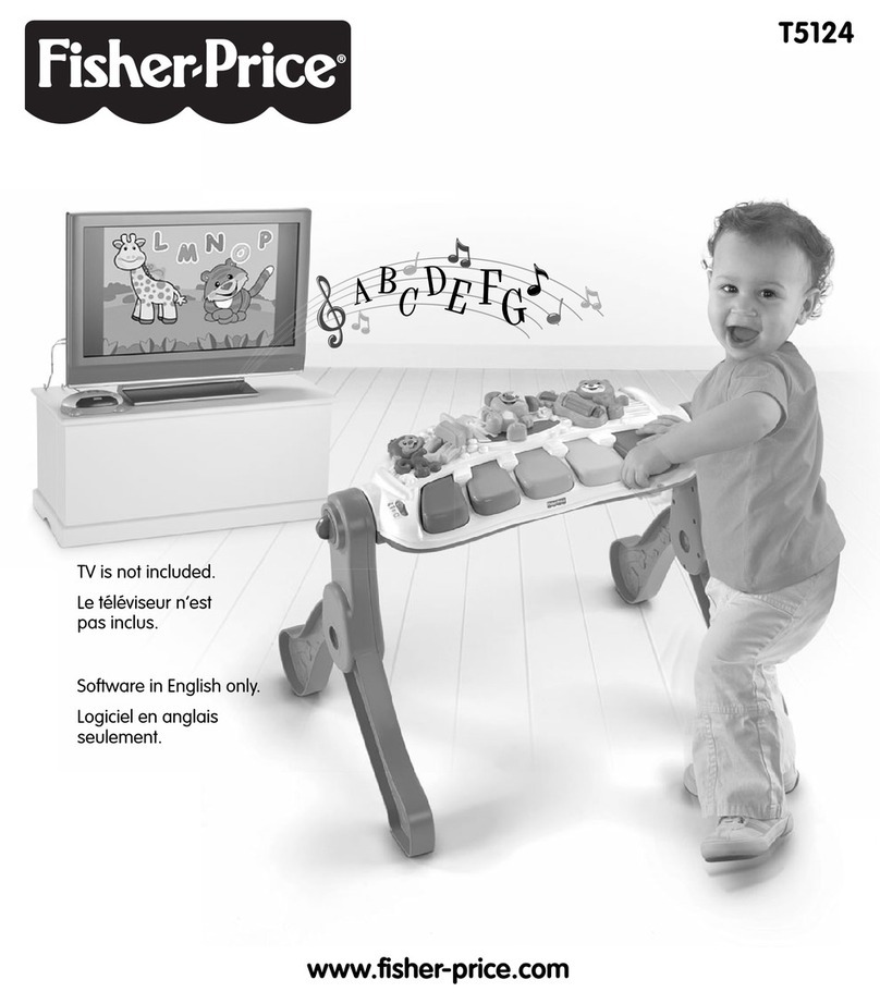Fisher-Price T5124 manual