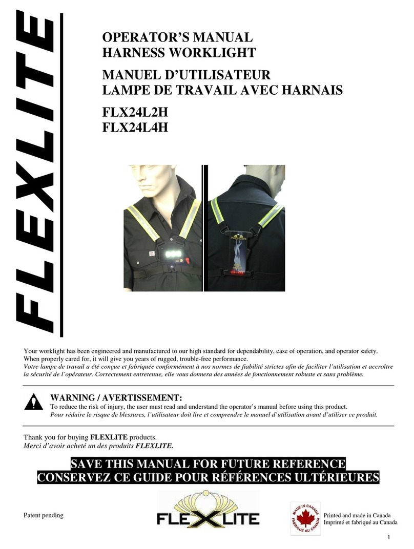 Flexlite FLX24L2H Operator's manual