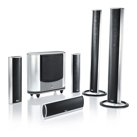 Teufel Concept P Technical specifications and operating manual