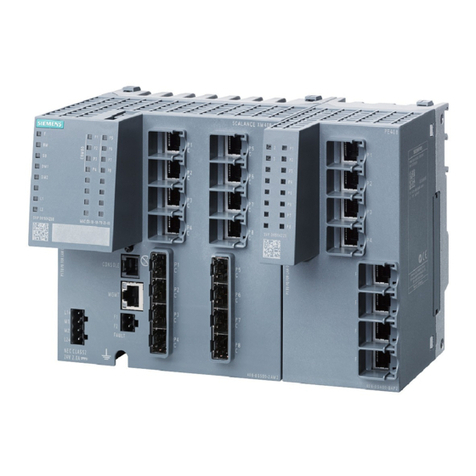 Siemens SCALANCE X-300 User manual