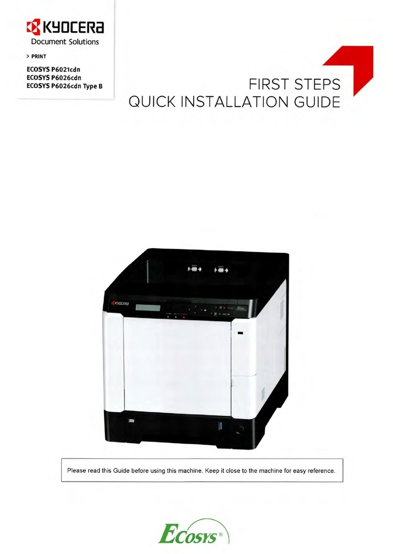 Kyocera ECOSYS P6021cdn User manual
