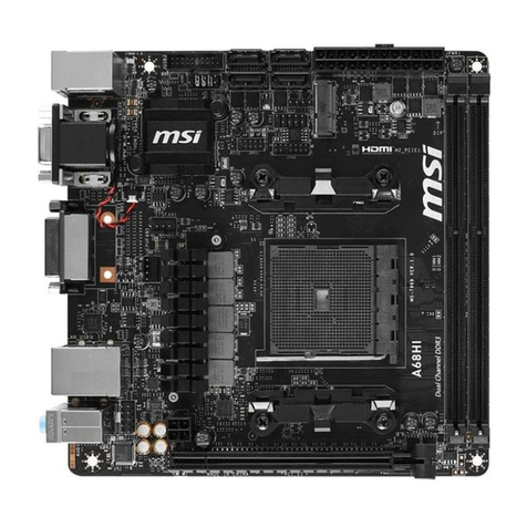 MSI A68HI ACSeries User manual MSI A68HI ACSeries User manual