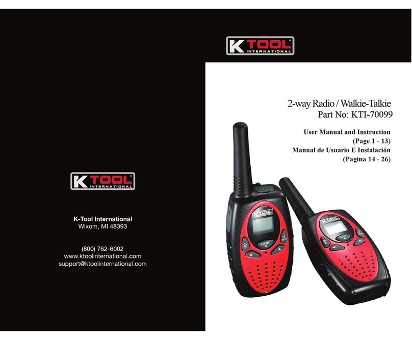 K-Tool KTI-70099 User manual