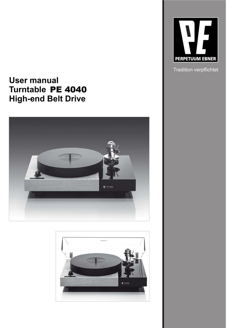 WE Audio Systems PE 4040 user manual