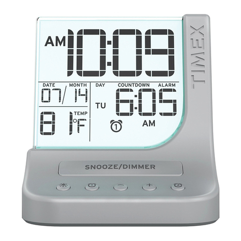 Timex T125 User manual