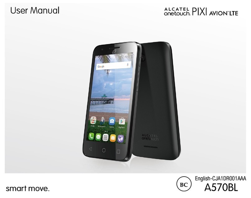 Alcatel A570BL user manual
