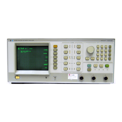 HP 8756A User manual
