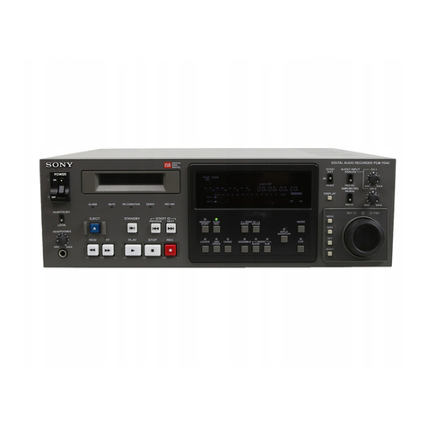 Sony PCM-7040 User manual