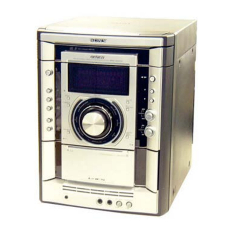 Sony HCD-LX10000 - Cd Deck/receiver For High Power Mini Hi-fi... User manual