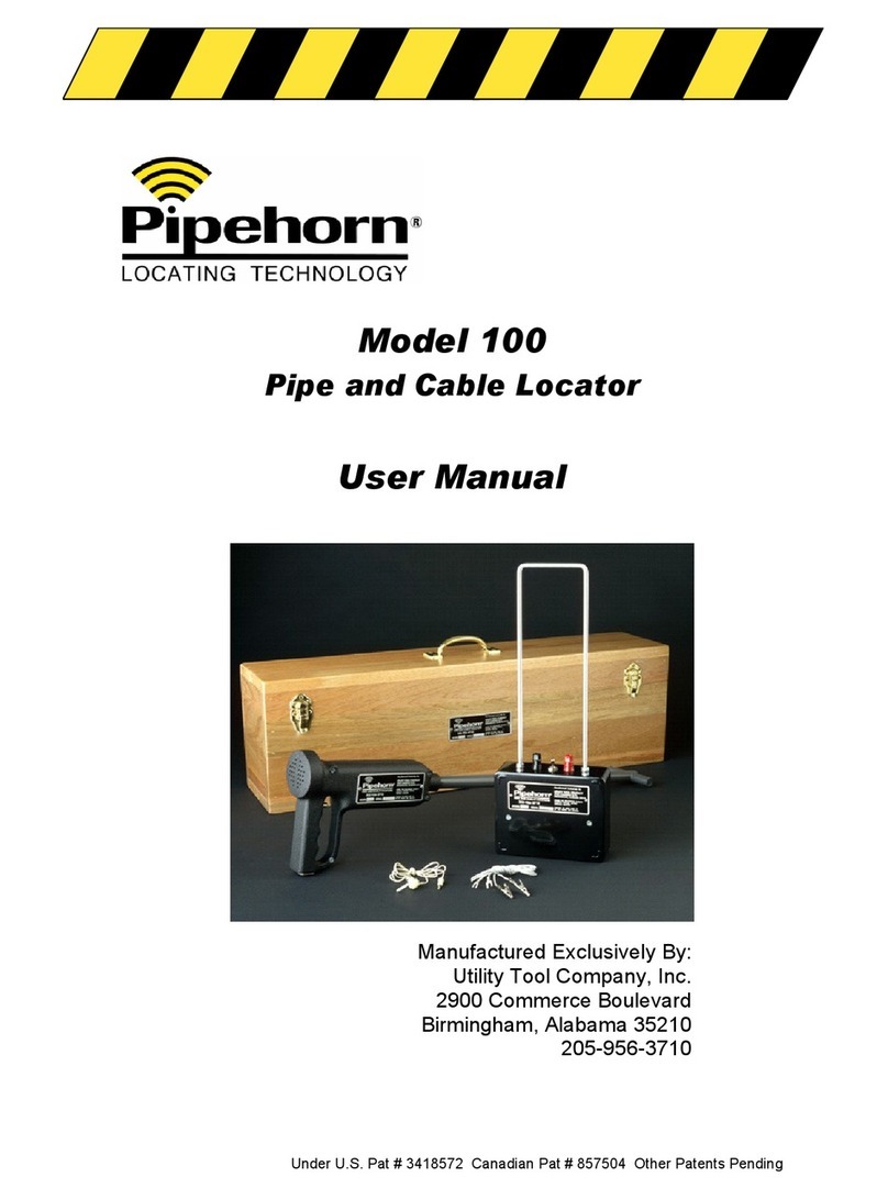 Pipehorn 100 user manual