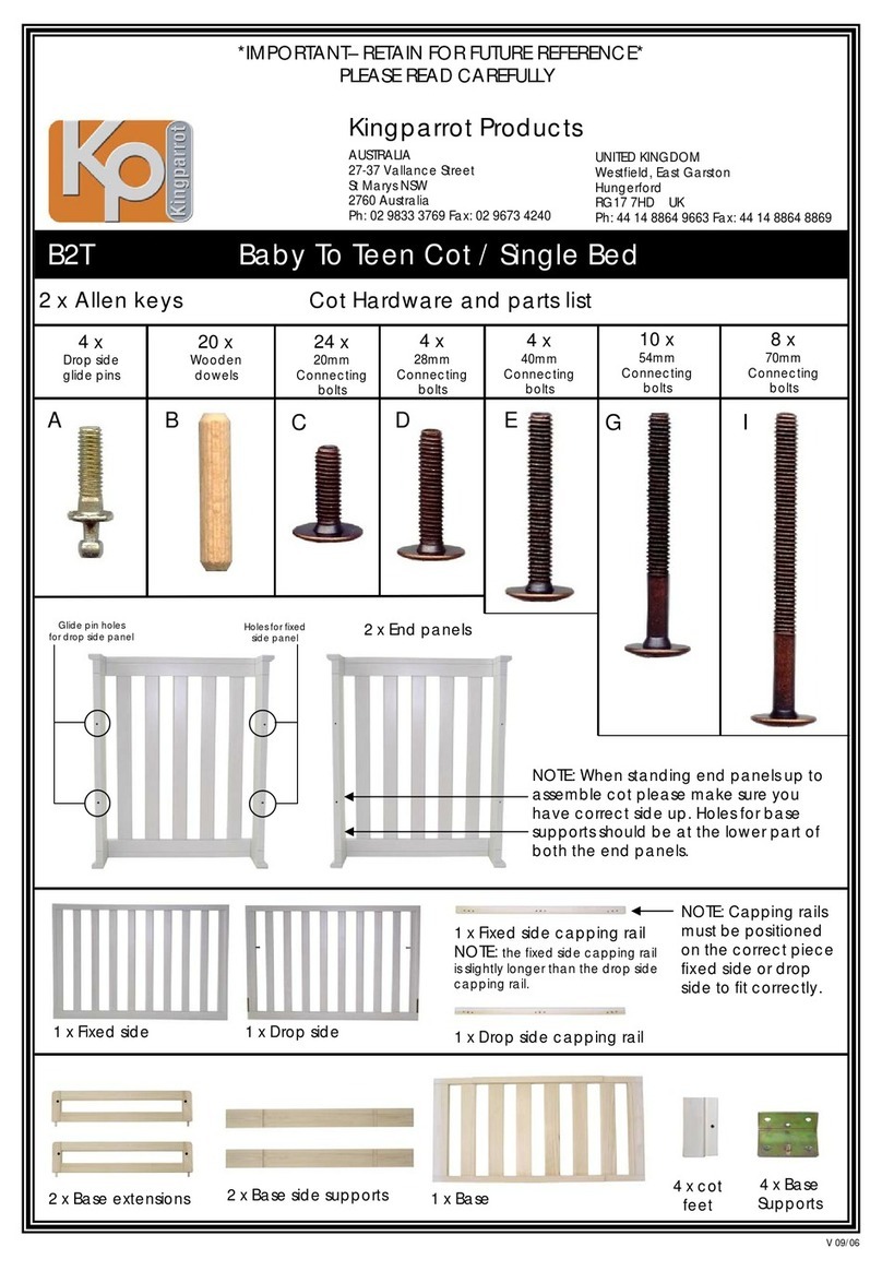 kingparrot b2t User manual