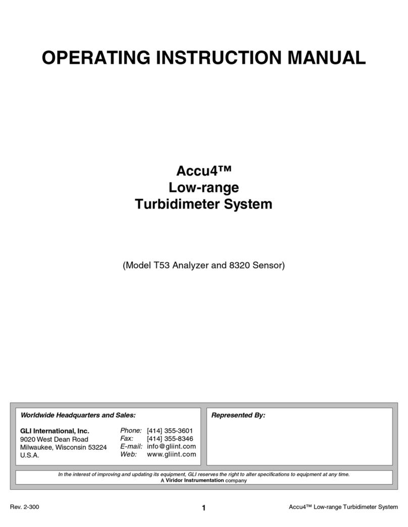 GLI International Accu4 Operating instructions manual