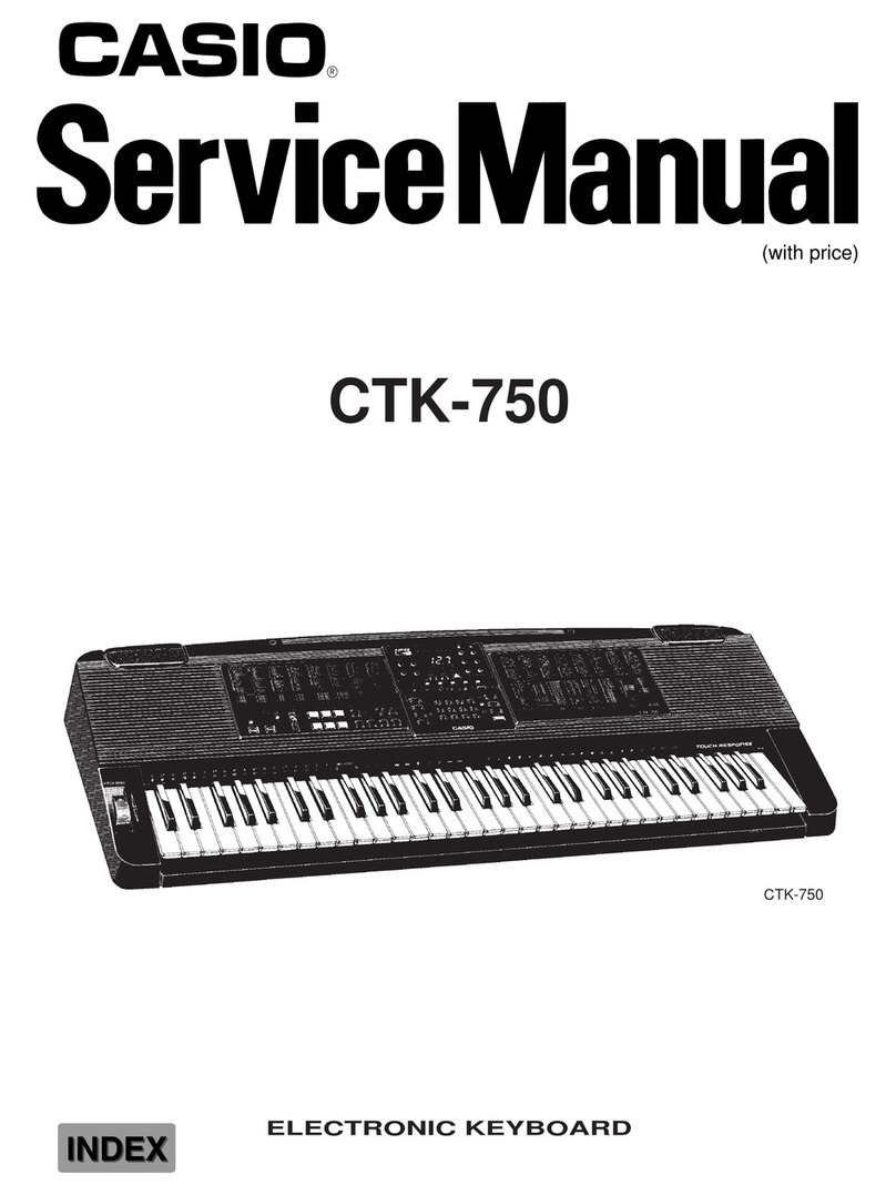 Casio CTK-750 User manual