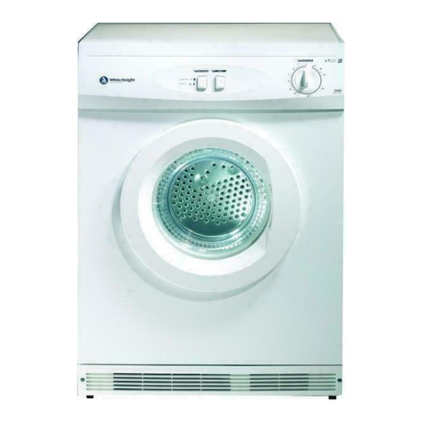 White Knight 44AW User manual