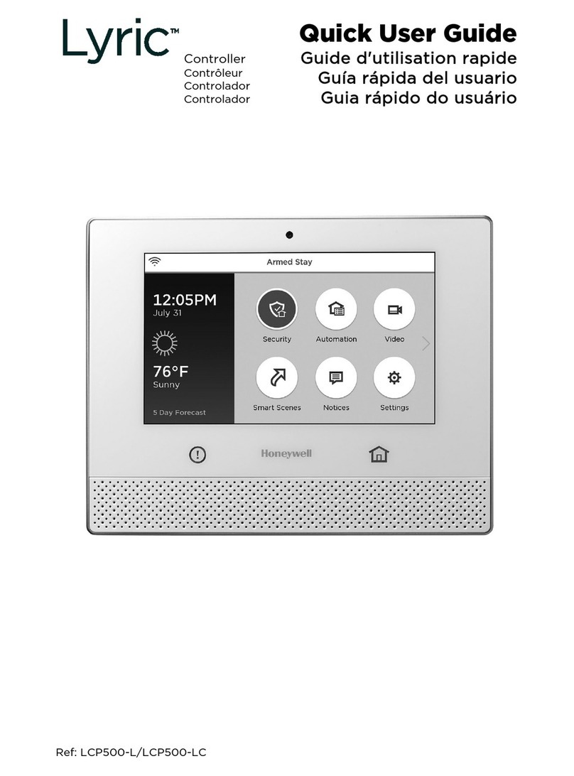 Honeywell Lyric User manual