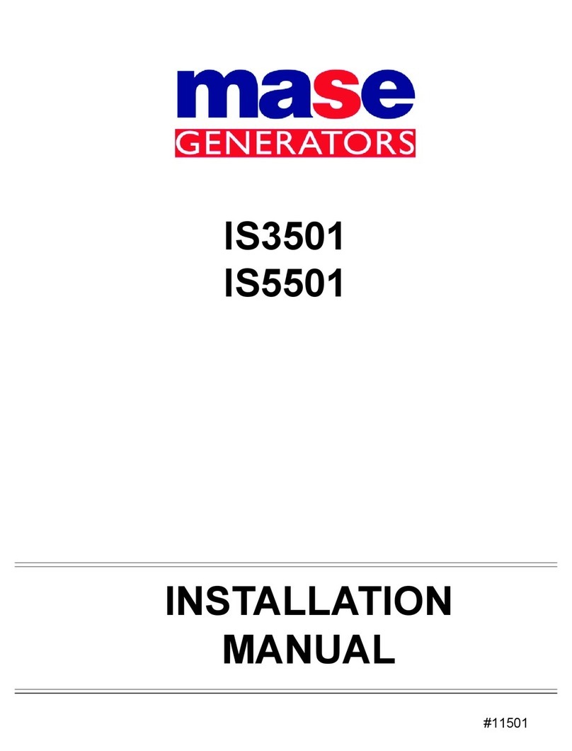 Mase IS3501 User manual