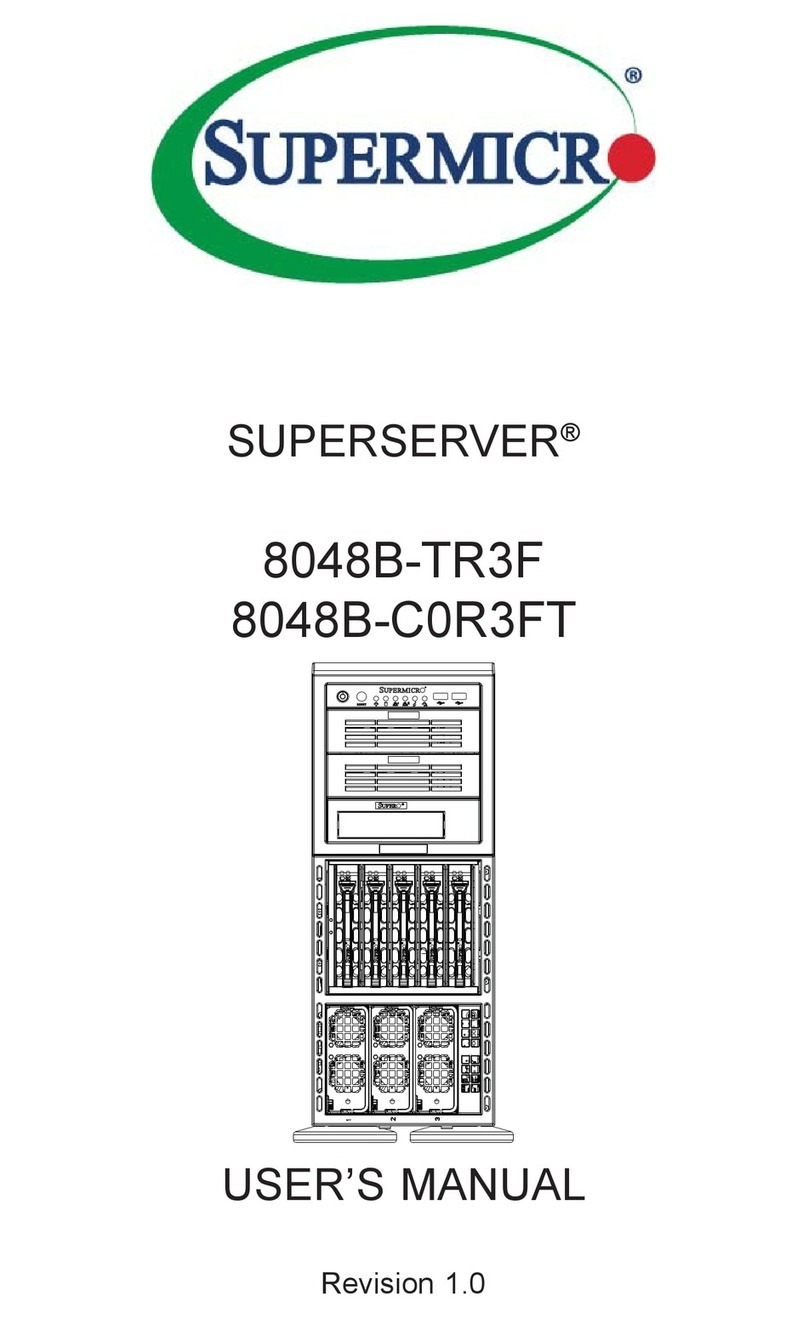 Supermicro SUPERSERVER 8048B-TR3 User manual