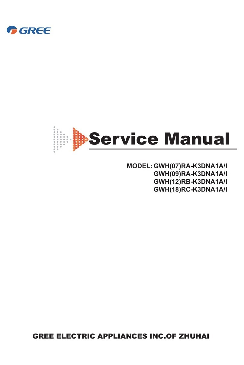 Gree GWH(07)RA-K3DNA1A/I User manual