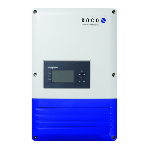 Kaco blueplanet 20.0 TL3 operating instructions