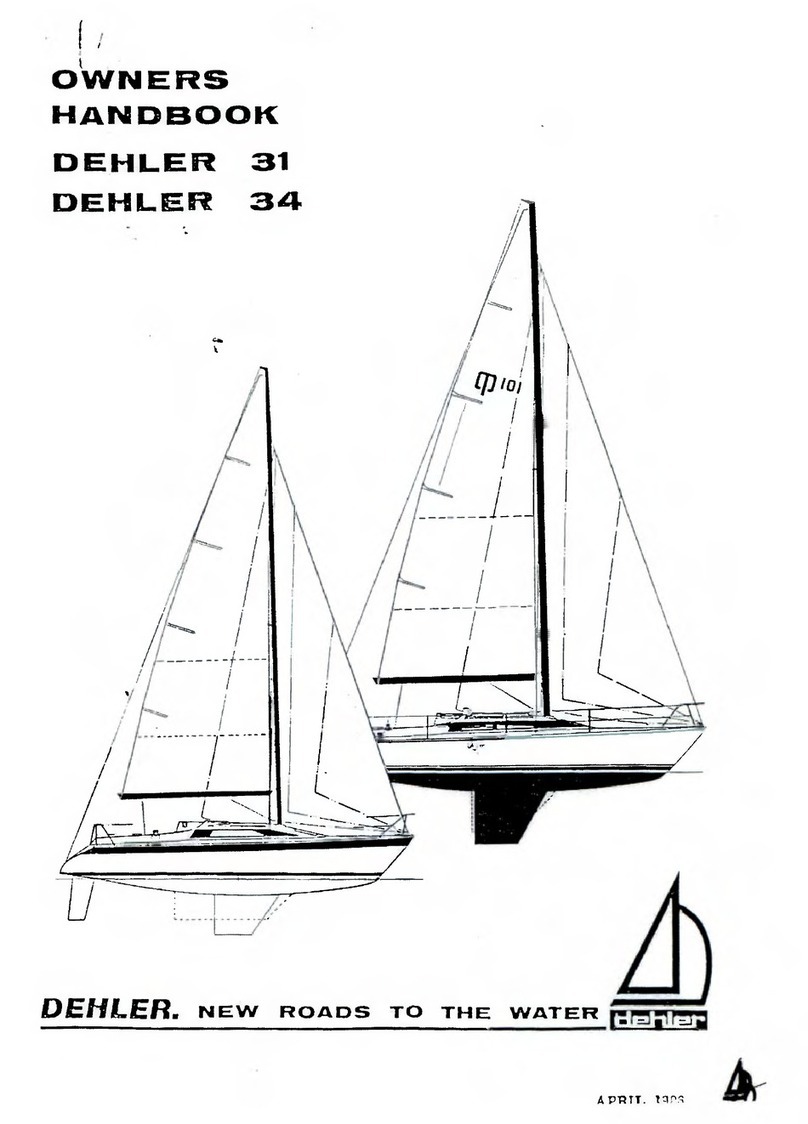 Dehler 31 Owner's handbook