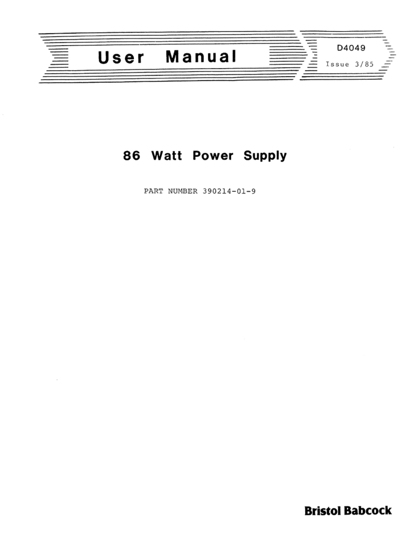 Bristol Babcock D4049 user manual
