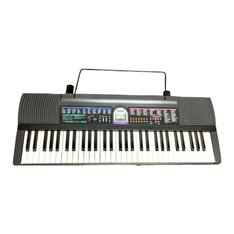 Casio CTK-485 User manual