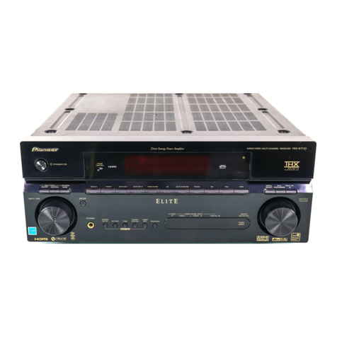 Pioneer VSX-2016AV-S User manual