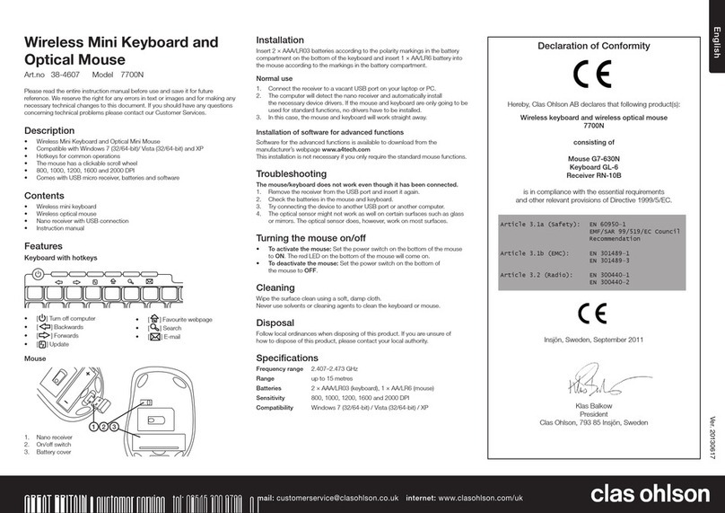 A4Tech 7700N user manual
