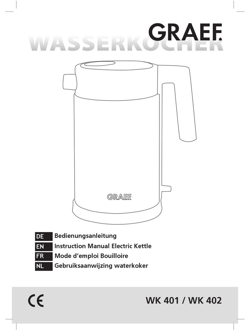 Graef WK 401 instruction manual