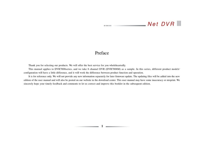 Net DVR DVR7004 user manual