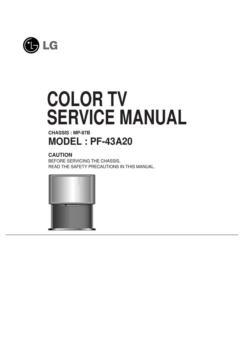 LG PF-43A20 User manual