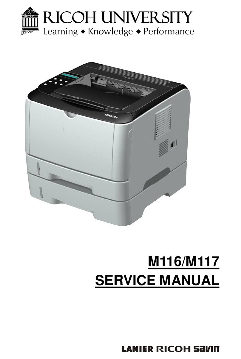 Ricoh M116 User manual