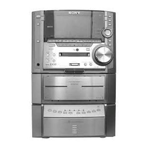 Sony HCD-ZX50MD User manual