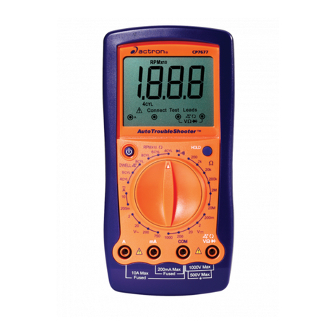 Actron CP7677 User manual Actron CP7677 User manual
