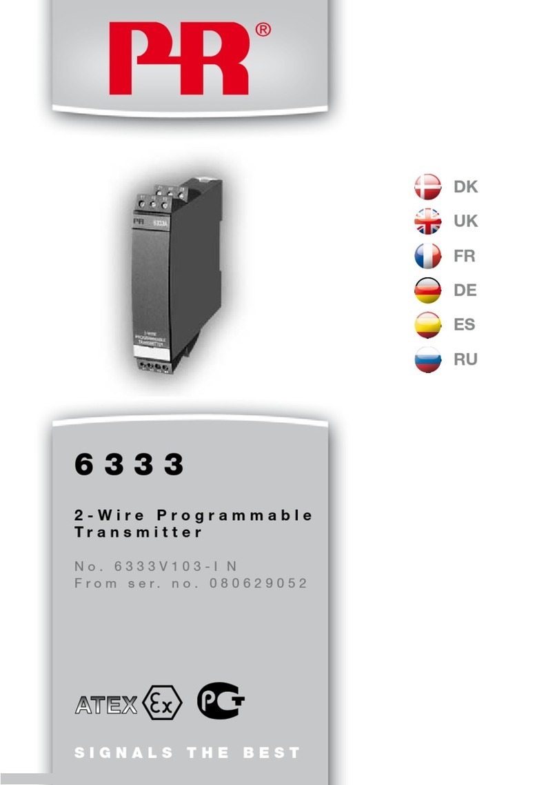 PR PRetrans 6333 manual